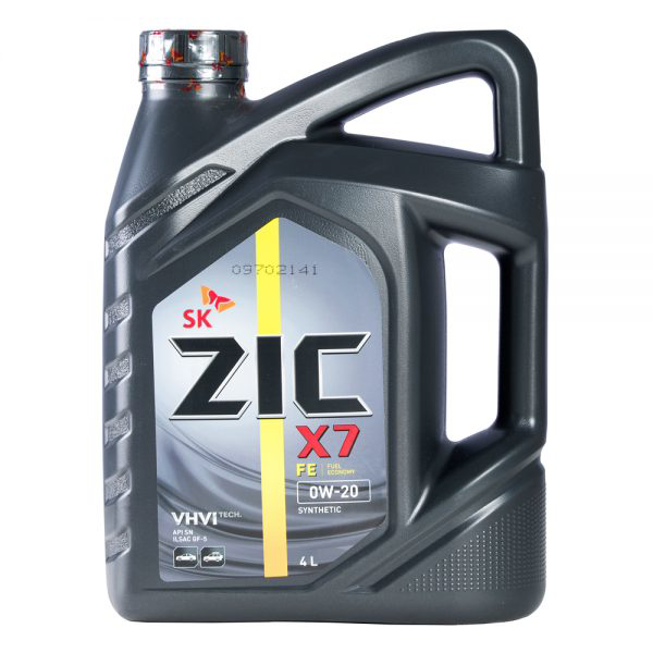 SK ZIC ENGINE OIL 0W-20 X7 FE 4 lit