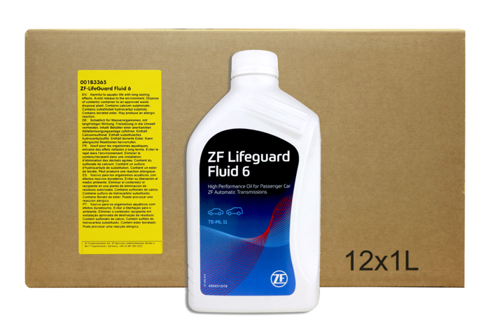 عکس محصول ZF TRANSMISSION OIL LIFEGUARD FLUID6 1lit