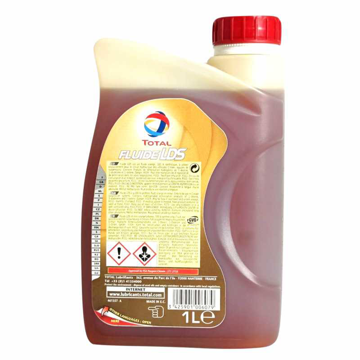 روغن هیدرولیک توتال TOTAL FLUID LDS یک لیتر Total Fluide LDS