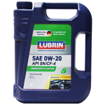 LUBRIN  SN 0W-20 Engine Oil fully Synthetic 4lit