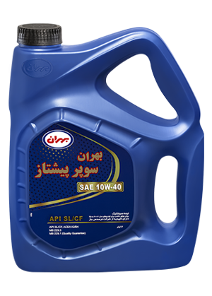 محصول روغن موتور بهران سوپر پیشتاز مدل 10W-40 SL چهار لیتری 