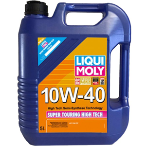 محصول روغن موتور لیکو مولی 10W-40 SM مدل Liqui Moly super touring tech پنج لیتری