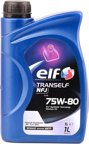 محصول روغن دنده الف مدل ELF TRANSELF NFJ 75W-80 GL4 / GEAR OIL یک لیتری 