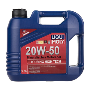 محصول روغن موتور لیکو مولی 20W-50 SM مدل Liqui Moly TOURING HIGH TECH سه و نیم لیتری