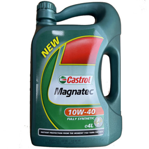 محصول روغن موتور کاسترول مدل CASTROL MAGNATEC 10W-40 SN تحت لیسانس انگلستان چهار لیتری