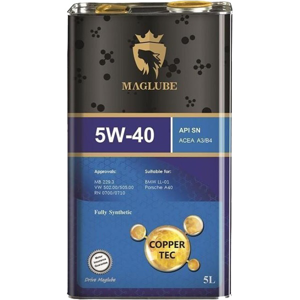 SEPAHAN MAGLUBE COPPER TEC 5W-40 SN 5lit