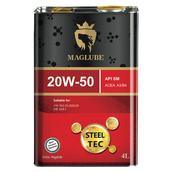 SEPAHAN MAGLUBE STEEL TEC 20W-50 SM 4lit