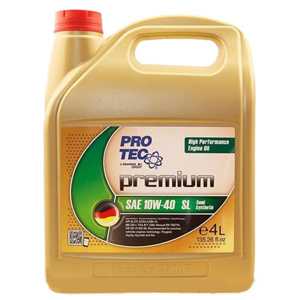 محصول روغن موتور پروتک مدل PROTEC 10W-40 SL حجم 4 لیتر