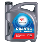 محصول روغن موتور بهتام مدل BEHTAM Quantic 10W-40 SL حجم 4 لیتر