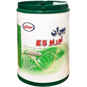 محصول روغن موتور بهران توربو 10W-40 CI-4 E5 بیست لیتری