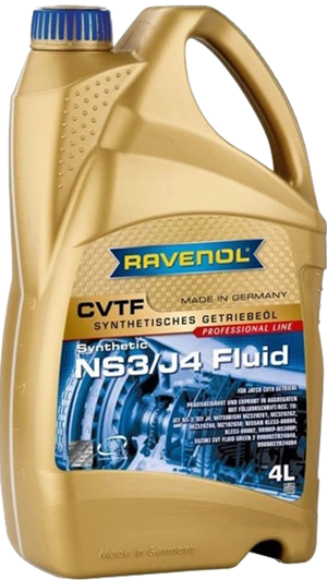 محصول روغن گیربکس راونول CVTF NS3/J4 FLUID ساخت آلمان چهار لیتر