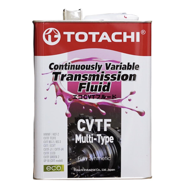 TOTACHI Transmission Fluid CVTF Multi-Type 4Lit