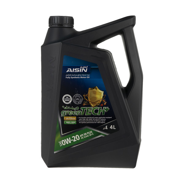 AISIN ENGINE OIL 0W-20 greenTECH SN PLUS 4lit  