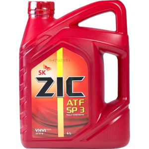 محصول روغن گیربکس زیک مدل SK ZIC ATF SP 3 اصلی ساخت کره جنوبی چهار لیتر