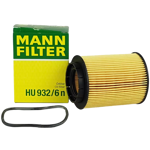 محصول فیلتر روغن مان پارت نامبر MANN  HU932/6n |جنیون (اصلی)|