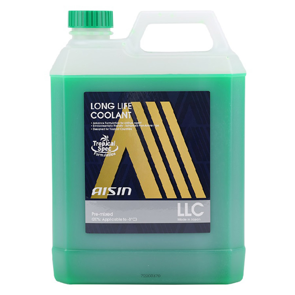 AISIN LONG LIFE COOLANT- ANTI-FREEZE GREEN - 4lit