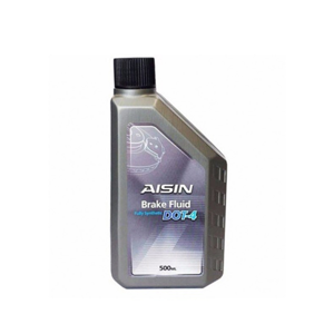 محصول روغن ترمز DOT4 آیسین مدل AISIN Brake Fluid DOT-4 نیم لیتر