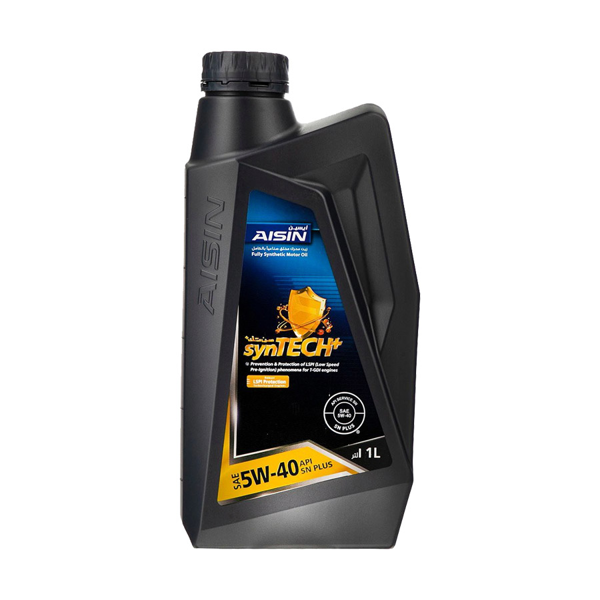 AISIN ENGINE OIL 5W-40 synTECH SN PLUS 1lit