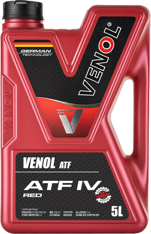 محصول روغن گیربکس ونول مدل Venol ATF IV اصلی ساخت آلمان پنج لیتری