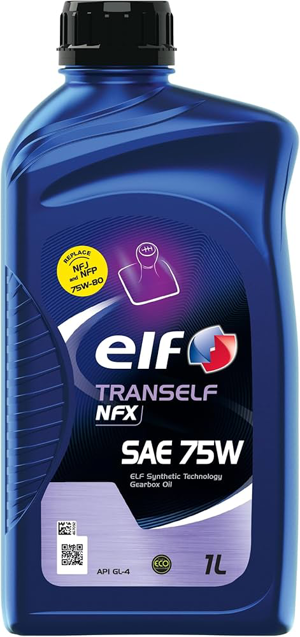 مشخصات روغن دنده الف مدل ELF TRANSELF NFJ 75W-80 GL4 / GEAR OIL یک لیتری محصول روغن دنده الف مدل ELF TRANSELF NFJ 75W-80 GL4 / GEAR OIL یک لیتری