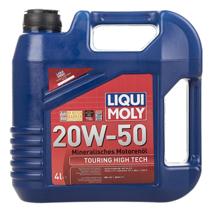 محصول روغن موتور لیکو مولی 20W-50 SM مدل Liqui Moly TOURING HIGH TECH چهار لیتری