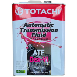مشخصات روغن گیربکس توتاچی مدل ATF Dex-VI اصلی (تکنولوژی ژاپن) 4 لیتر محصول روغن گیربکس توتاچی مدل ATF Dex-VI اصلی (تکنولوژی ژاپن) 4 لیتر